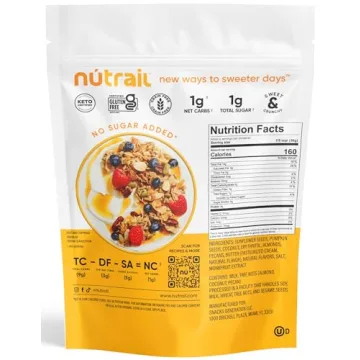 NuTrail Honey Nut Granola - Keto, Low Carb, Gluten Free