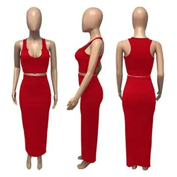 Adogirl Women's Sexy Summer Outfit - Chic Two-Piece Set