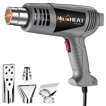 MAXXHEAT 1600W Heat Gun with Dual Temperature Control