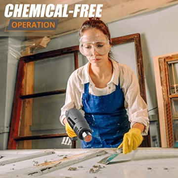 MAXXHEAT 1600W Heat Gun with Dual Temperature Control