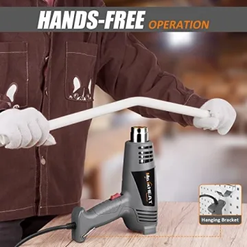 MAXXHEAT 1600W Heat Gun with Dual Temperature Control