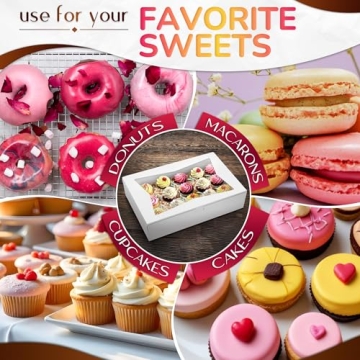 Shop Half Sheet Cake Boxes with Clear Windows Online