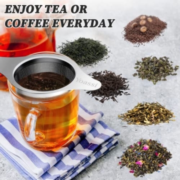 Yoassi Extra Fine Stainless Steel Tea Infuser for Perfect Brews