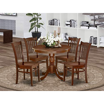 Elegant East West 5 Piece Dining Set for All Occasions