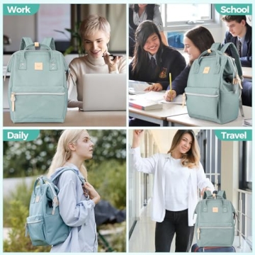 Stylish Himawari Laptop Backpack for School and Travel