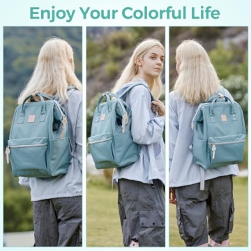 Stylish Himawari Laptop Backpack for School and Travel