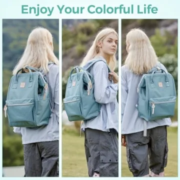 Stylish Himawari Laptop Backpack for School and Travel