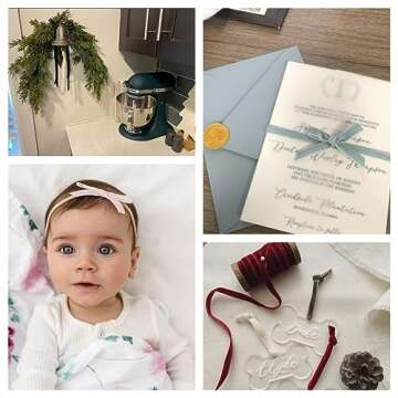 10 Yards Velvet Ribbon Burgundy Velvet Fabric Ribbon Trim Single Face Spool Satin Velvet Ribbon for Gift Wrapping Bow Making Christmas Decoration