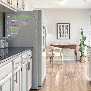 JonXon Magnetic Dry Erase Board - Stay Organized Easily!