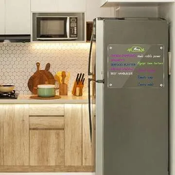 JonXon Magnetic Dry Erase Board - Stay Organized Easily!