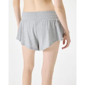 Florence by Mills Women's Cheeky Sleep Shorts in Grey