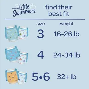 Huggies Little Swimmers Swim Diapers for Kids 34 Ct