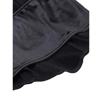 hirigin Sexy Women Push Up Bustiers Corsets Strapless Off Shoulder Slim Crop Tops Clubwear Party Outwear (black, S)