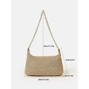 Stylish Verdusa Women's Straw Woven Bag for Summer