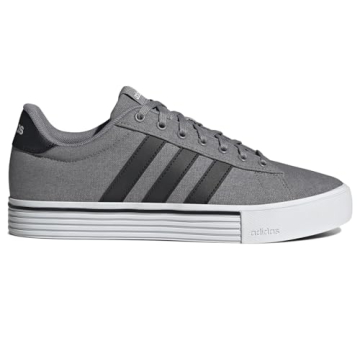 adidas Men's Daily 4.0 Sneakers in Grey/Black/White