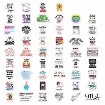 Funny Medical Assistant Stickers - Great Gifts for All