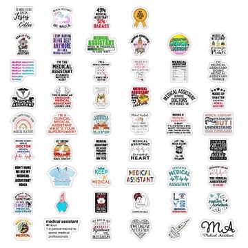 Funny Medical Assistant Stickers - Great Gifts for All