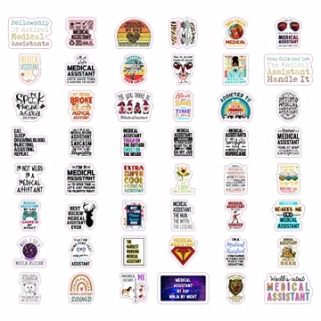 Funny Medical Assistant Stickers - Great Gifts for All