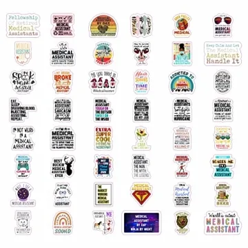 Funny Medical Assistant Stickers - Great Gifts for All