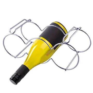 Wine Rack, Stackable Wine Bottle Holder for Cabinet, Elegant Looking Tabletop Red, White, Sparkling ...