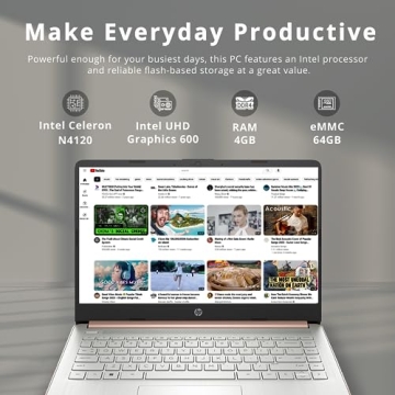 HP 14" Stream Laptop - Perfect for Students & Professionals