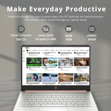 HP 14" Stream Laptop - Perfect for Students & Professionals