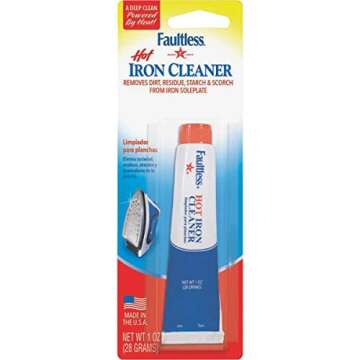 Faultless Hot Iron Cleaner 1oz - Quick Non-Toxic Cleaning Solution