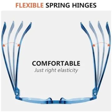 Stylish Eyekepper Pilot Reading Glasses 6 Pack Oversized