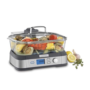Cuisinart Digital Glass Steamer for Healthy Cooking