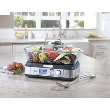 Cuisinart Digital Glass Steamer for Healthy Cooking