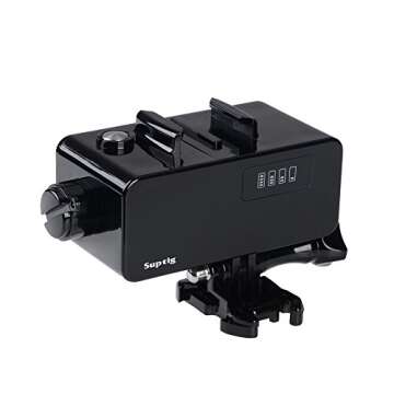 Suptig 5200mAh Waterproof Power Bank for GoPro and Action Cameras