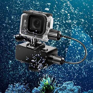 Suptig 5200mAh Waterproof Power Bank for GoPro and Action Cameras