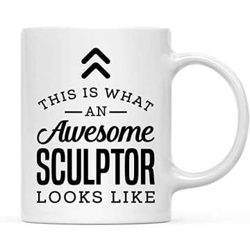 Andaz Press Sculptor Birthday Card for Coworker | Unique & Artistic