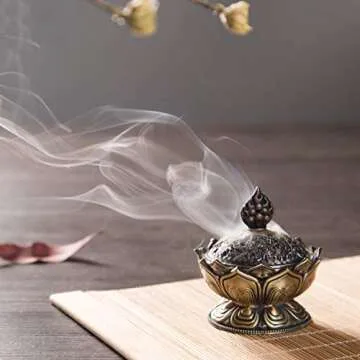 DODO Brass Incense Holder for Sticks and Cones