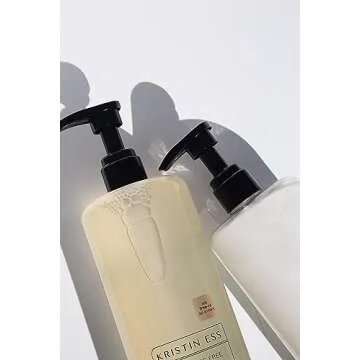 Kristin Ess Hair Fragrance Free Daily Cleansing Shampoo for Sensitive Skin or Scalp - Lightly Clarifying, Shine Enhancing + Hydrating - Vegan, Color + Keratin Safe, Silicone + Sulfate Free 33.8 fl oz
