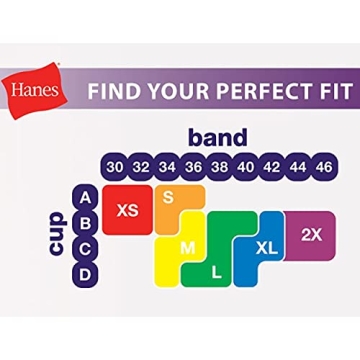 Hanes Women's Comfortflex Fit Bralette Pack - 3-pack Stretch Cotton Pack