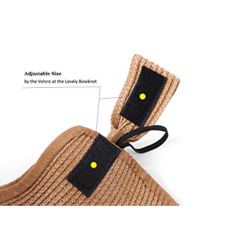 Adjustable Women’s Foldable Sun Visor Hat - Summer Essential