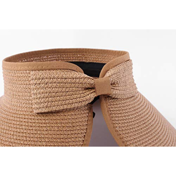 Adjustable Women’s Foldable Sun Visor Hat - Summer Essential