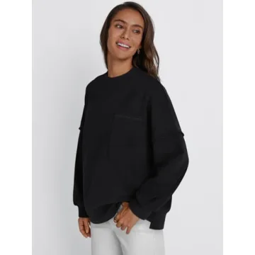 AUTOMET Womens Oversized Sweatshirts Fall Winter Fashion