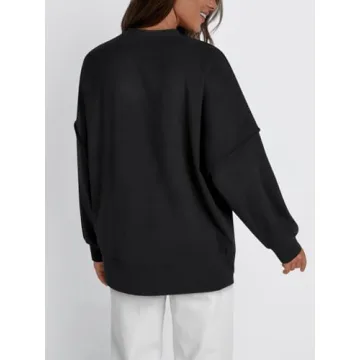AUTOMET Womens Oversized Sweatshirts Fall Winter Fashion
