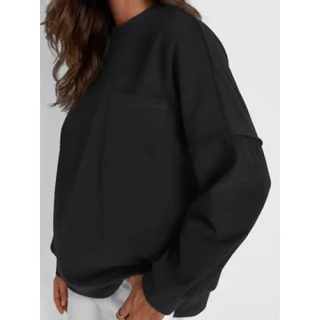 AUTOMET Womens Oversized Sweatshirts Fall Winter Fashion