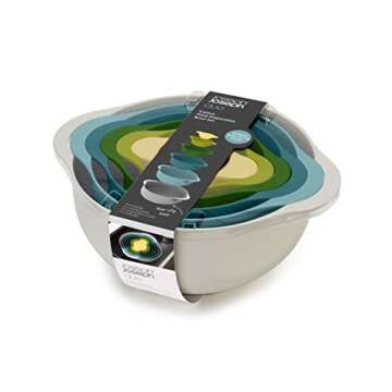Joseph Joseph Duo 6-Piece Food Preparation Set - Compact & Colorful