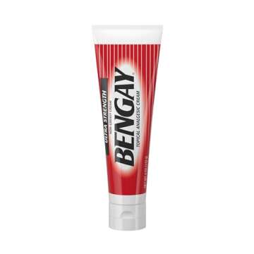 Bengay Ultra Strength Topical Pain Relief Cream - 4 OZ Non-Greasy Formula for Back, Arthritis and Jo...