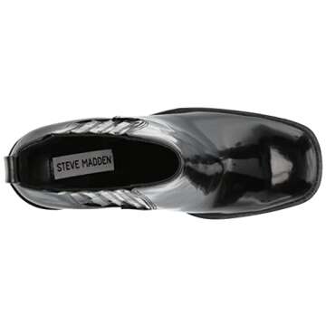 Steve Madden Women's Morton Ankle Boot, Black, 7.5