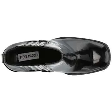 Steve Madden Women's Morton Ankle Boot, Black, 7.5