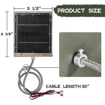 Highwild 12V Solar Panel Charger for Deer Feeders