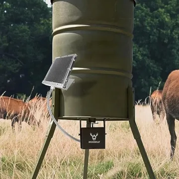 Highwild 12V Solar Panel Charger for Deer Feeders