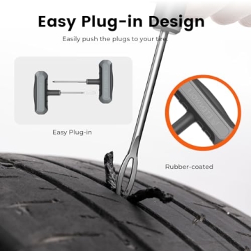 ETENWOLF Flat Tire Repair Kit for Cars, Motorcycles, and Trucks
