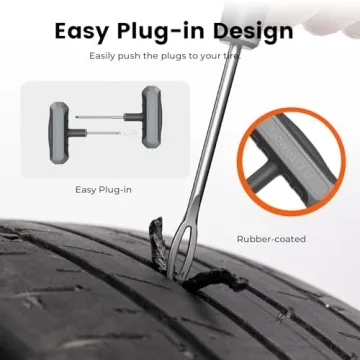 ETENWOLF Flat Tire Repair Kit for Cars, Motorcycles, and Trucks