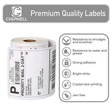 Dymo 4XL Labels for Shipping - 880 Labels Total